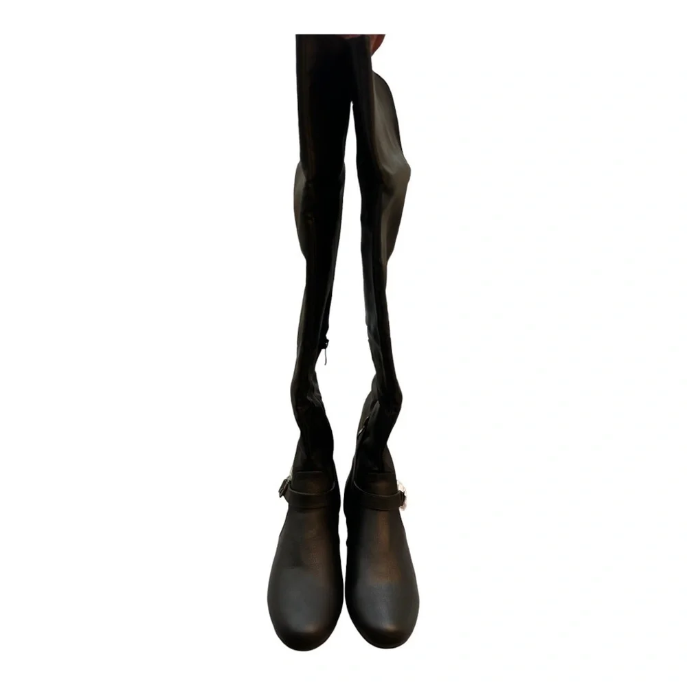 Journee Collection LOFT WIDE CALF boots in black